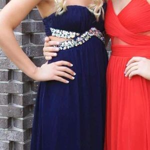 Navy Prom dress